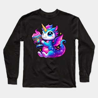 Galaxy Unicorn Wyrmling Long Sleeve T-Shirt